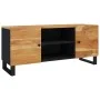 Mueble de TV madera maciza de acacia 105x33x46 cm de vidaXL, Muebles TV - Ref: Foro24-345221, Precio: 124,07 €, Descuento: %