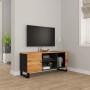 Mueble de TV madera maciza de acacia 105x33x46 cm de vidaXL, Muebles TV - Ref: Foro24-345221, Precio: 117,65 €, Descuento: %