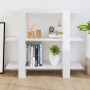 Estantería/divisor de espacios blanco brillante 100x30x87 cm en Librerías y estanterías | Comprar online en Foru.es