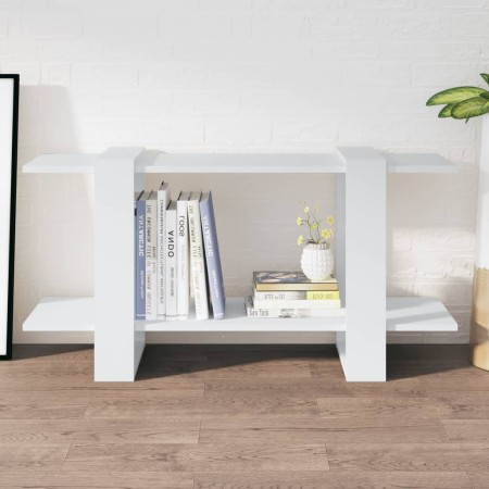 Estantería madera contrachapada blanco 100x30x51 cm en Librerías y estanterías | Comprar online en Foru.es