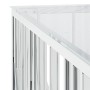 Mesa de centro acero inoxidable y vidrio 100x100x50 cm de vidaXL, Mesas de centro - Ref: Foro24-350065, Precio: 221,60 €, Des...
