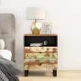 Recycled and plywood bedside table 50x33x62 cm by vidaXL, Nightstands - Ref: Foro24-350666, Price: 129,43 €, Discount: %