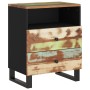 Mesita de noche madera reciclada y contrachapada 50x33x62 cm de vidaXL, Mesitas de noche - Ref: Foro24-350666, Precio: 132,02...