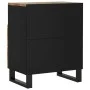 Recycled and plywood bedside table 50x33x62 cm by vidaXL, Nightstands - Ref: Foro24-350666, Price: 129,43 €, Discount: %