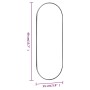 Espejo de pared vidrio ovalado 15x40 cm de vidaXL, Espejos - Ref: Foro24-350452, Precio: 15,16 €, Descuento: %