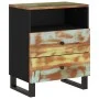 Recycled and plywood bedside table 50x33x62 cm by vidaXL, Nightstands - Ref: Foro24-350666, Price: 129,43 €, Discount: %