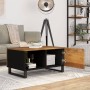 Mesa de centro madera maciza mango y contrachapada 80x50x40 cm de vidaXL, Mesas de centro - Ref: Foro24-350635, Precio: 94,53...