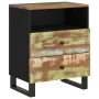 Recycled and plywood bedside table 50x33x62 cm by vidaXL, Nightstands - Ref: Foro24-350666, Price: 129,43 €, Discount: %