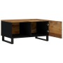 Mesa de centro madera maciza mango y contrachapada 80x50x40 cm de vidaXL, Mesas de centro - Ref: Foro24-350635, Precio: 94,53...