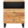 Mesita de noche madera acacia madera contrachapada 50x33x62 cm de vidaXL, Mesitas de noche - Ref: Foro24-350665, Precio: 126,...