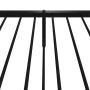 Estructura de cama con cabecero y estribo metal negro 107x203cm de vidaXL, Camas y somieres - Ref: Foro24-350878, Precio: 87,...
