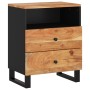 Mesita de noche madera acacia madera contrachapada 50x33x62 cm de vidaXL, Mesitas de noche - Ref: Foro24-350665, Precio: 126,...