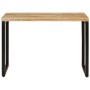 Mesa de comedor madera maciza de mango 110x50x76 cm de vidaXL, Mesas de cocina y de comedor - Ref: Foro24-350679, Precio: 225...