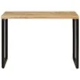 Mesa de comedor madera maciza de mango 110x50x76 cm de vidaXL, Mesas de cocina y de comedor - Ref: Foro24-350679, Precio: 220...