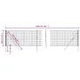 Cerca de alambre de acero galvanizado verde 1x10 m de vidaXL, Paneles de vallas - Ref: Foro24-154081, Precio: 72,77 €, Descue...