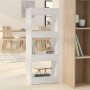 Estantería/divisor madera de ingeniería blanco 40x30x103 cm en Librerías y estanterías | Comprar online en Foru.es