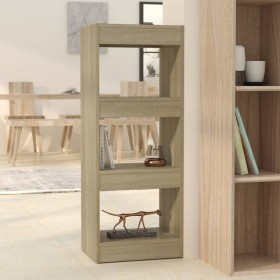 Estantería/divisor madera ingeniería roble Sonoma 40x30x103 cm en Librerías y estanterías | Comprar online en Foru.es