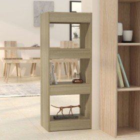 Estantería/divisor madera ingeniería roble Sonoma 40x30x103 cm en Librerías y estanterías | Comprar online en Foru.es