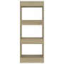 Estantería/divisor madera ingeniería roble Sonoma 40x30x103 cm en Librerías y estanterías | Comprar online en Foru.es