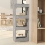 Estantería/divisor madera ingeniería gris hormigón 40x30x103 cm en Librerías y estanterías | Comprar online en Foru.es