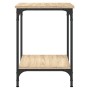 Mesa de centro madera de ingeniería roble Sonoma 40x40x55 cm de vidaXL, Mesas de centro - Ref: Foro24-832824, Precio: 39,26 €...