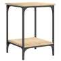 Mesa de centro madera de ingeniería roble Sonoma 40x40x55 cm de vidaXL, Mesas de centro - Ref: Foro24-832824, Precio: 39,26 €...