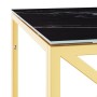 Mesa de centro acero inoxidable y vidrio 110x45x45 cm de vidaXL, Mesas de centro - Ref: Foro24-349964, Precio: 157,99 €, Desc...