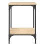 Mesa de centro madera de ingeniería roble Sonoma 40x40x55 cm de vidaXL, Mesas de centro - Ref: Foro24-832824, Precio: 39,26 €...