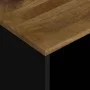 Mesa auxiliar madera maciza mango y tecnológica 40x31x46 cm de vidaXL, Mesitas de noche - Ref: Foro24-350647, Precio: 36,48 €...
