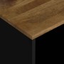 Mesa auxiliar madera maciza mango y tecnológica 40x31x46 cm de vidaXL, Mesitas de noche - Ref: Foro24-350647, Precio: 41,12 €...
