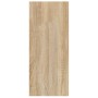 Estantería/divisor de espacios color roble Sonoma 60x30x72 cm en Librerías y estanterías | Comprar online en Foru.es