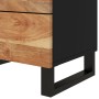 Mesita de noche madera acacia madera contrachapada 50x33x62 cm de vidaXL, Mesitas de noche - Ref: Foro24-350661, Precio: 170,...