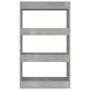 Estantería/divisor madera ingeniería gris hormigón 60x30x103 cm en Librerías y estanterías | Comprar online en Foru.es