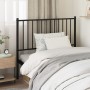 Cabecero de metal negro 100 cm de vidaXL, Cabeceros y pies de cama - Ref: Foro24-350893, Precio: 25,97 €, Descuento: %