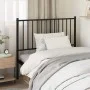 Cabecero de metal negro 100 cm de vidaXL, Cabeceros y pies de cama - Ref: Foro24-350893, Precio: 25,54 €, Descuento: %