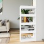 Estantería/divisor madera contrachapada blanco 60x30x135 cm en Librerías y estanterías | Comprar online en Foru.es