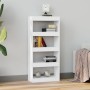 Estantería/divisor madera contrachapada blanco 60x30x135 cm en Librerías y estanterías | Comprar online en Foru.es