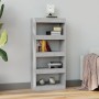 Estantería madera contrachapada gris hormigón 60x30x135 cm en Librerías y estanterías | Comprar online en Foru.es