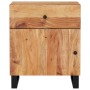 Mesita de noche madera acacia madera contrachapada 50x33x60 cm de vidaXL, Mesitas de noche - Ref: Foro24-350657, Precio: 97,0...