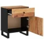 Nachttisch aus Akazienholz Sperrholz 50x33x60 cm von vidaXL, Nachttische - Ref: Foro24-350657, Preis: 112,41 €, Rabatt: %
