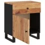 Nachttisch aus Akazienholz Sperrholz 50x33x60 cm von vidaXL, Nachttische - Ref: Foro24-350657, Preis: 112,41 €, Rabatt: %