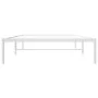Estructura de cama de metal blanca 107x203 cm de vidaXL, Camas y somieres - Ref: Foro24-350909, Precio: 67,93 €, Descuento: %