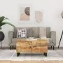 Couchtisch aus massivem Mangoholz und Sperrholz, 80 x 50 x 40 cm von vidaXL, Couchtisch - Ref: Foro24-350636, Preis: 74,64 €,...