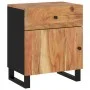 Nachttisch aus Akazienholz Sperrholz 50x33x60 cm von vidaXL, Nachttische - Ref: Foro24-350657, Preis: 112,41 €, Rabatt: %