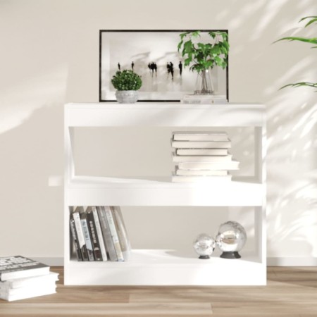 Estantería/divisor de espacios blanco 80x30x72 cm en Librerías y estanterías | Comprar online en Foru.es