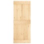 Puerta NARVIK madera maciza pino 85x210 cm de vidaXL, Puertas - Ref: Foro24-154432, Precio: 117,59 €, Descuento: %