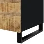 Couchtisch aus massivem Mangoholz und Sperrholz, 80 x 50 x 40 cm von vidaXL, Couchtisch - Ref: Foro24-350636, Preis: 74,64 €,...