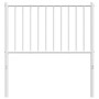 Cabecero de metal blanco 80 cm de vidaXL, Cabeceros y pies de cama - Ref: Foro24-350958, Precio: 21,59 €, Descuento: %