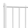 Cabecero de metal blanco 80 cm de vidaXL, Cabeceros y pies de cama - Ref: Foro24-350958, Precio: 21,22 €, Descuento: %