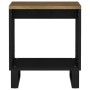 Mesa de centro madera maciza mango y contrachapada 40x31x46 cm de vidaXL, Mesas de centro - Ref: Foro24-350643, Precio: 44,79...